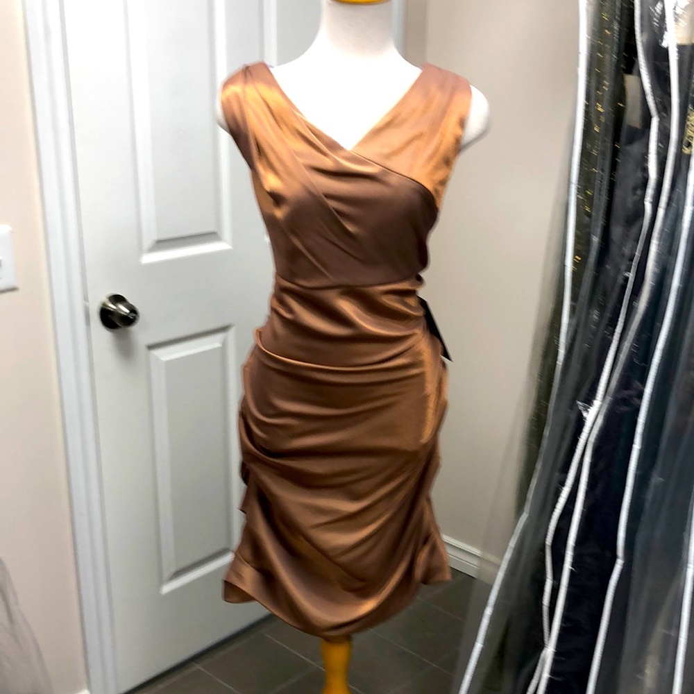 Elegant short evening dress